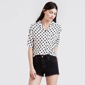 🆕NWT LEVI'S LUNAR BLACK 501 SHORTS Size 32